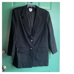 Leslie Fay Black Blazer Jacket